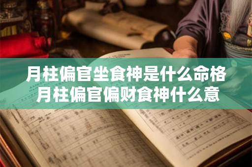 月柱偏官坐食神是什么命格 月柱偏官偏财食神什么意思