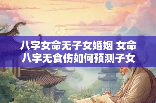 八字女命无子女婚姻 女命八字无食伤如何预测子女 八字女命无子女婚姻 女命八字无食伤如何预测子女