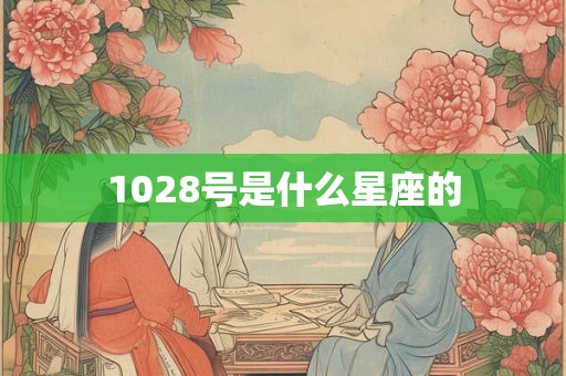 1028号是什么星座的
