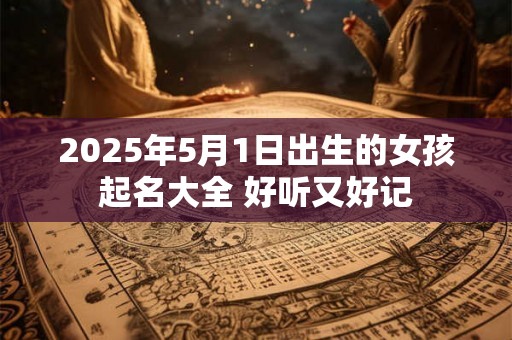 2025年5月1日出生的女孩起名大全 好听又好记 2025年5月1日出生的女孩起名大全 好听又好记