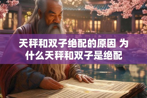 天秤和双子绝配的原因 为什么天秤和双子是绝配 天秤和双子绝配的原因 为什么天秤和双子是绝配