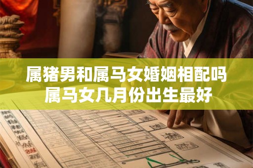 属猪男和属马女婚姻相配吗 属马女几月份出生最好 属猪男和属马女婚姻相配吗 属马女几月份出生最好