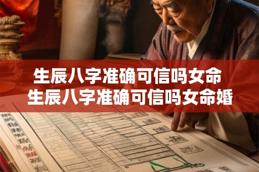 生辰八字准确可信吗女命 生辰八字准确可信吗女命婚姻 生辰八字准确可信吗女命 生辰八字准确可信吗女命婚姻