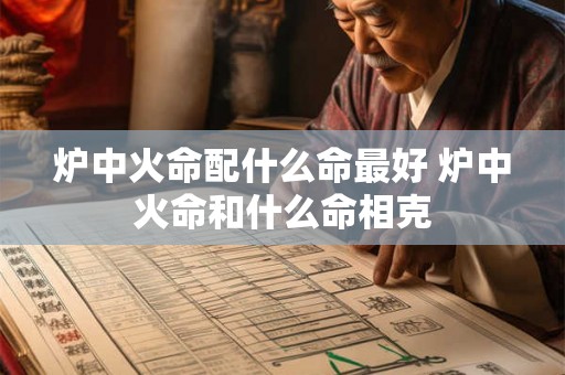 炉中火命配什么命最好 炉中火命和什么命相克 炉中火命配什么命最好 炉中火命和什么命相克