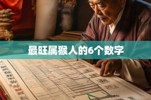 最旺属猴人的6个数字 最旺属猴人的6个数字