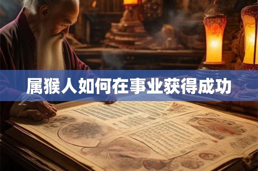 属猴人如何在事业获得成功 属猴人如何在事业获得成功