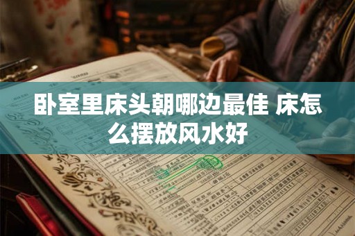 卧室里床头朝哪边最佳 床怎么摆放风水好