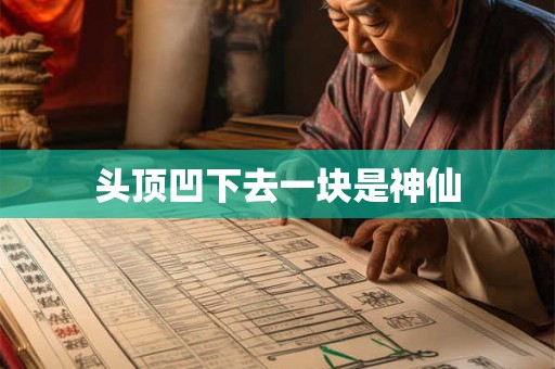 头顶凹下去一块是神仙