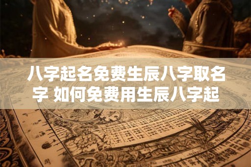 八字起名免费生辰八字取名字 如何免费用生辰八字起名 八字起名免费生辰八字取名字 如何免费用生辰八字起名