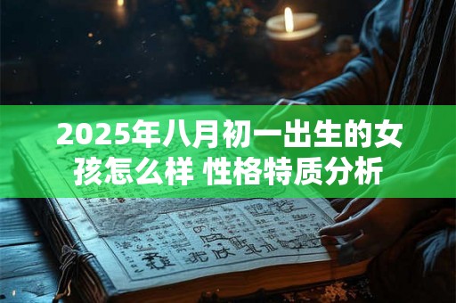 2025年八月初一出生的女孩怎么样 性格特质分析 2025年八月初一出生的女孩怎么样 性格特质分析