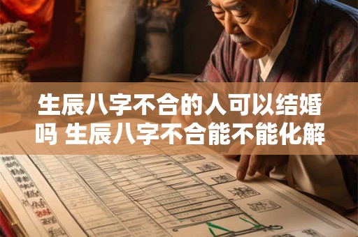 生辰八字不合的人可以结婚吗 生辰八字不合能不能化解如何化解 生辰八字不合的人可以结婚吗 生辰八字不合能不能化解如何化解