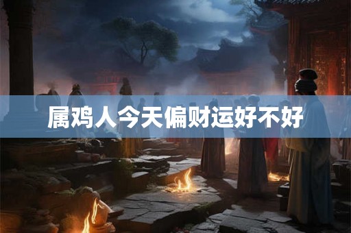 属鸡人今天偏财运好不好