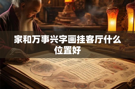 家和万事兴字画挂客厅什么位置好 家和万事兴字画挂客厅什么位置好