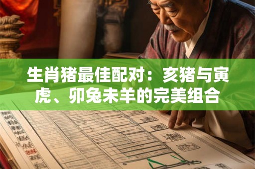 生肖猪最佳配对:亥猪与寅虎、卯兔未羊的完美组合 生肖猪最佳配对:亥猪与寅虎、卯兔未羊的完美组合
