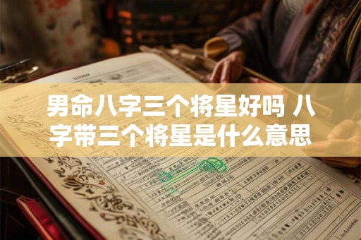 男命八字三个将星好吗 八字带三个将星是什么意思 男命八字三个将星好吗 八字带三个将星是什么意思