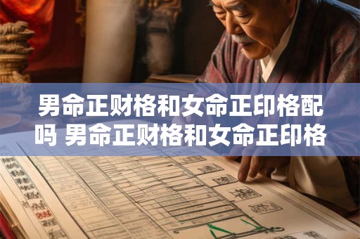 男命正财格和女命正印格配吗 男命正财格和女命正印格配吗婚姻如何