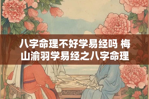 八字命理不好学易经吗 梅山渝羽学易经之八字命理 八字命理不好学易经吗 梅山渝羽学易经之八字命理