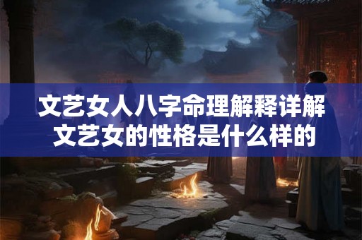 文艺女人八字命理解释详解 文艺女的性格是什么样的 文艺女人八字命理解释详解 文艺女的性格是什么样的