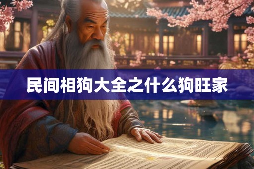民间相狗大全之什么狗旺家 民间相狗大全之什么狗旺家