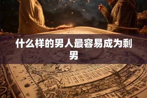 什么样的男人最容易成为剩男 什么样的男人最容易成为剩男