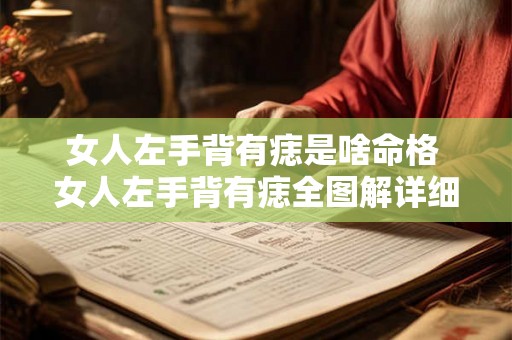 女人左手背有痣是啥命格 女人左手背有痣全图解详细介绍