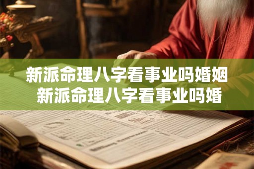 新派命理八字看事业吗婚姻 新派命理八字看事业吗婚姻怎么看 新派命理八字看事业吗婚姻 新派命理八字看事业吗婚姻怎么看