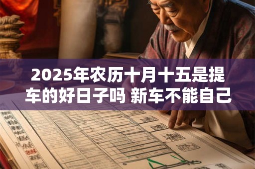 2025年农历十月十五是提车的好日子吗 新车不能自己开吗 2025年农历十月十五是提车的好日子吗 新车不能自己开吗