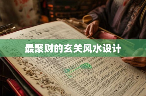 最聚财的玄关风水设计