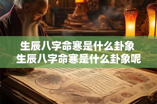 生辰八字命寒是什么卦象 生辰八字命寒是什么卦象呢 生辰八字命寒是什么卦象 生辰八字命寒是什么卦象呢