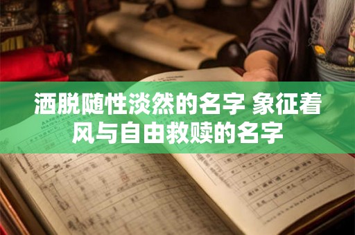 洒脱随性淡然的名字 象征着风与自由救赎的名字