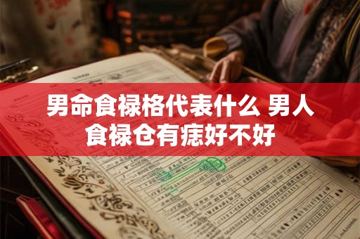 男命食禄格代表什么 男人食禄仓有痣好不好 男命食禄格代表什么 男人食禄仓有痣好不好