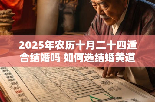 2025年农历十月二十四适合结婚吗 如何选结婚黄道吉日