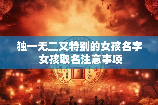 独一无二又特别的女孩名字 女孩取名注意事项 独一无二又特别的女孩名字 女孩取名注意事项