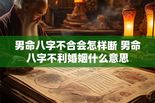男命八字不合会怎样断 男命八字不利婚姻什么意思 男命八字不合会怎样断 男命八字不利婚姻什么意思