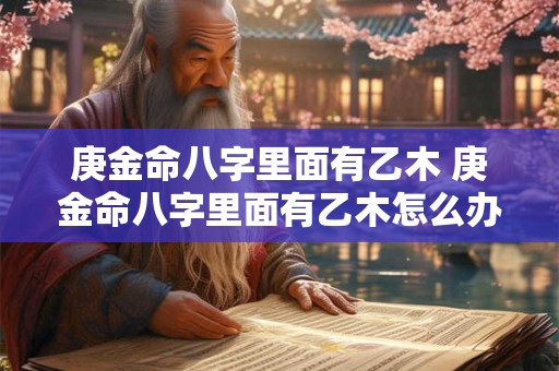 庚金命八字里面有乙木 庚金命八字里面有乙木怎么办 庚金命八字里面有乙木 庚金命八字里面有乙木怎么办