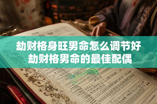 劫财格身旺男命怎么调节好 劫财格男命的最佳配偶