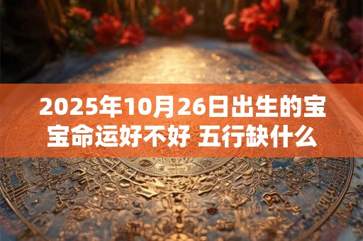 2025年10月26日出生的宝宝命运好不好 五行缺什么 2025年10月26日出生的宝宝命运好不好 五行缺什么