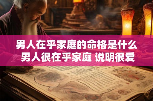 男人在乎家庭的命格是什么 男人很在乎家庭 说明很爱老婆吗 男人在乎家庭的命格是什么 男人很在乎家庭 说明很爱老婆吗