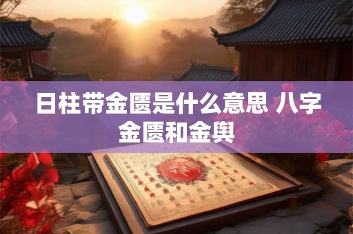 日柱带金匮是什么意思 八字金匮和金舆