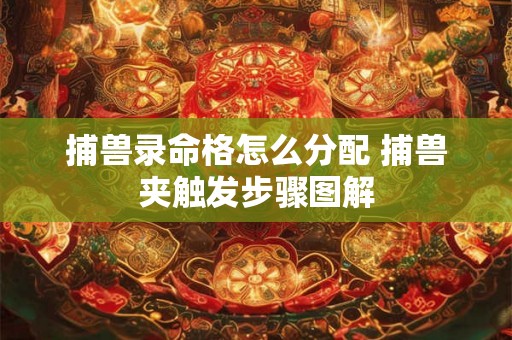 捕兽录命格怎么分配 捕兽夹触发步骤图解 捕兽录命格怎么分配 捕兽夹触发步骤图解