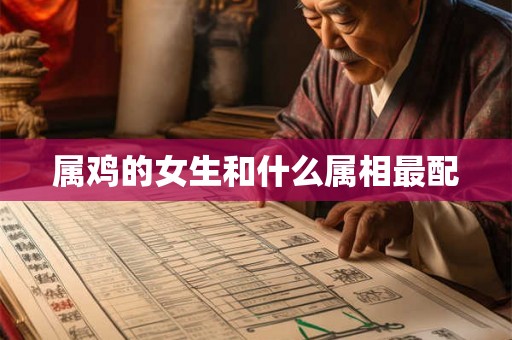 属鸡的女生和什么属相最配