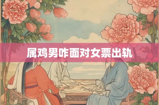 属鸡男咋面对女票出轨 属鸡男咋面对女票出轨