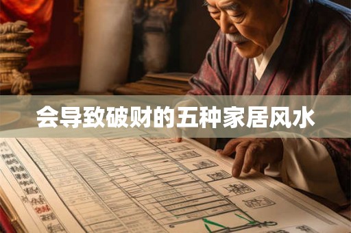 会导致破财的五种家居风水 会导致破财的五种家居风水