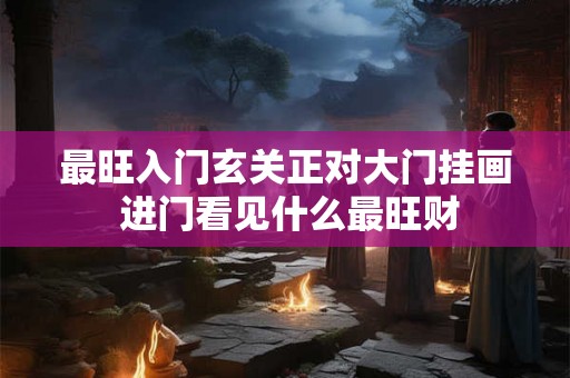 最旺入门玄关正对大门挂画 进门看见什么最旺财 最旺入门玄关正对大门挂画 进门看见什么最旺财