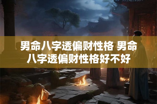 男命八字透偏财性格 男命八字透偏财性格好不好 男命八字透偏财性格 男命八字透偏财性格好不好