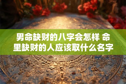男命缺财的八字会怎样 命里缺财的人应该取什么名字 男命缺财的八字会怎样 命里缺财的人应该取什么名字