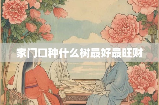 家门口种什么树最好最旺财 家门口种什么树最好最旺财