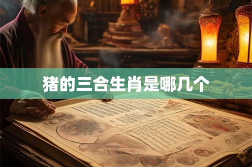 猪的三合生肖是哪几个 猪的三合生肖是哪几个