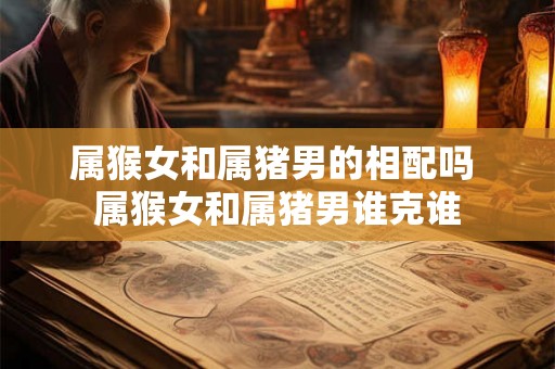 属猴女和属猪男的相配吗 属猴女和属猪男谁克谁 属猴女和属猪男的相配吗 属猴女和属猪男谁克谁
