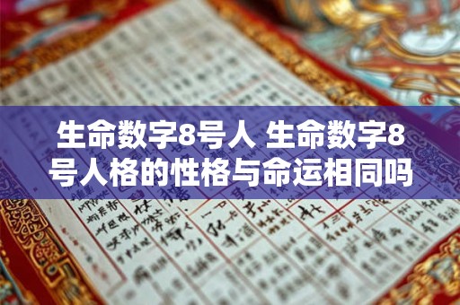 生命数字8号人 生命数字8号人格的性格与命运相同吗 生命数字8号人 生命数字8号人格的性格与命运相同吗